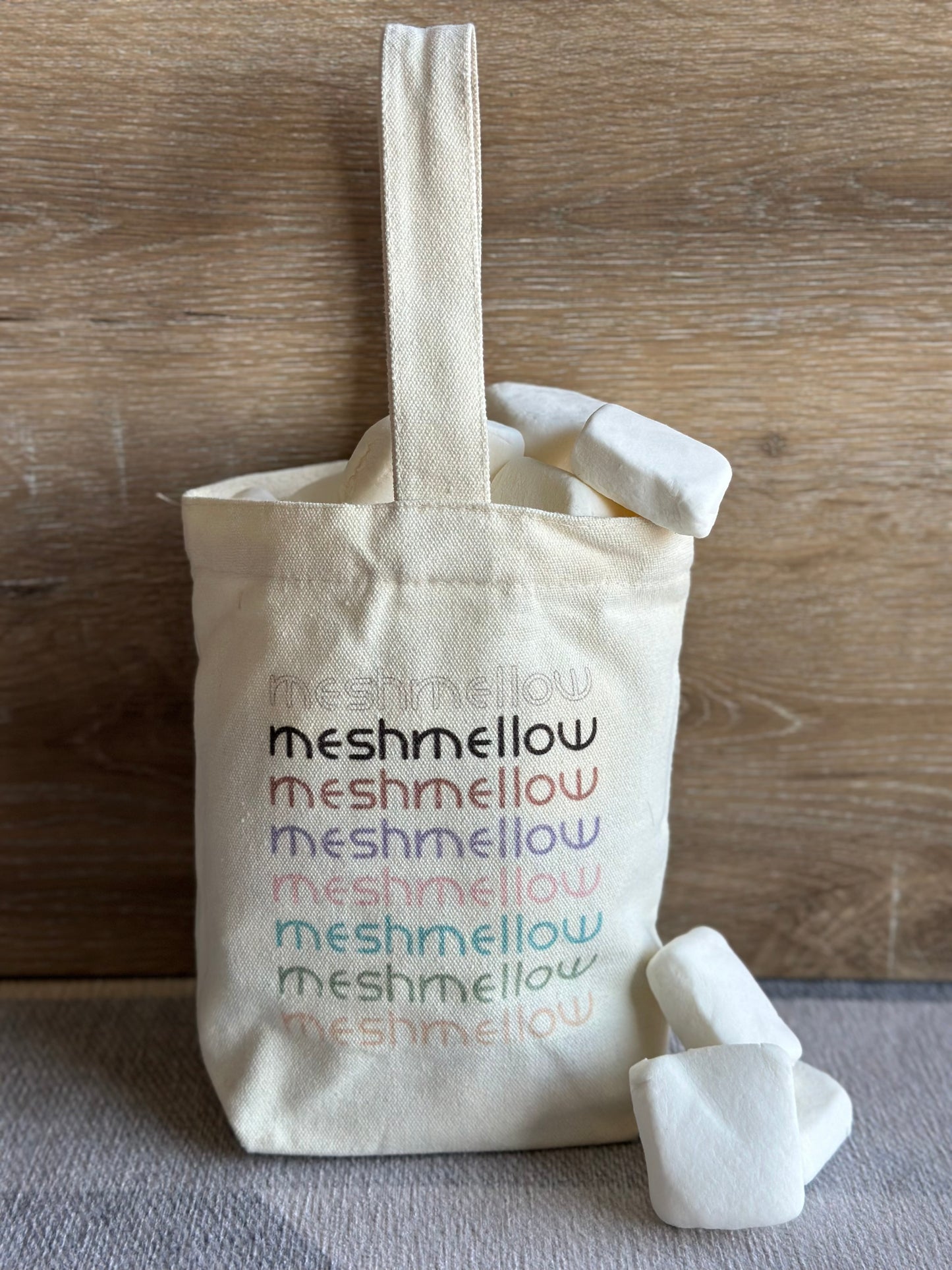 Meshmellow Mini Canvas Tote Bag