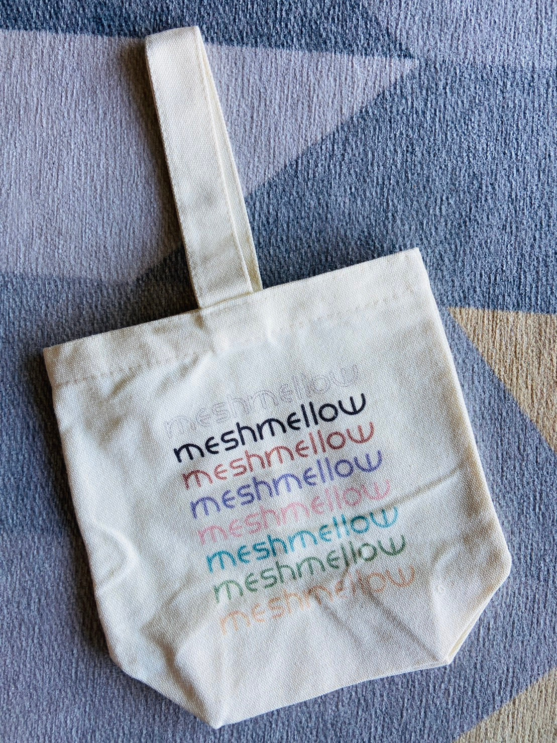 Meshmellow Mini Canvas Tote Bag